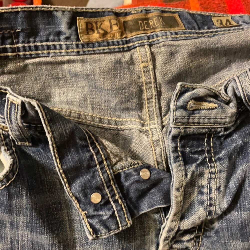 BKE Derek Straight 100% Cotton Jeans